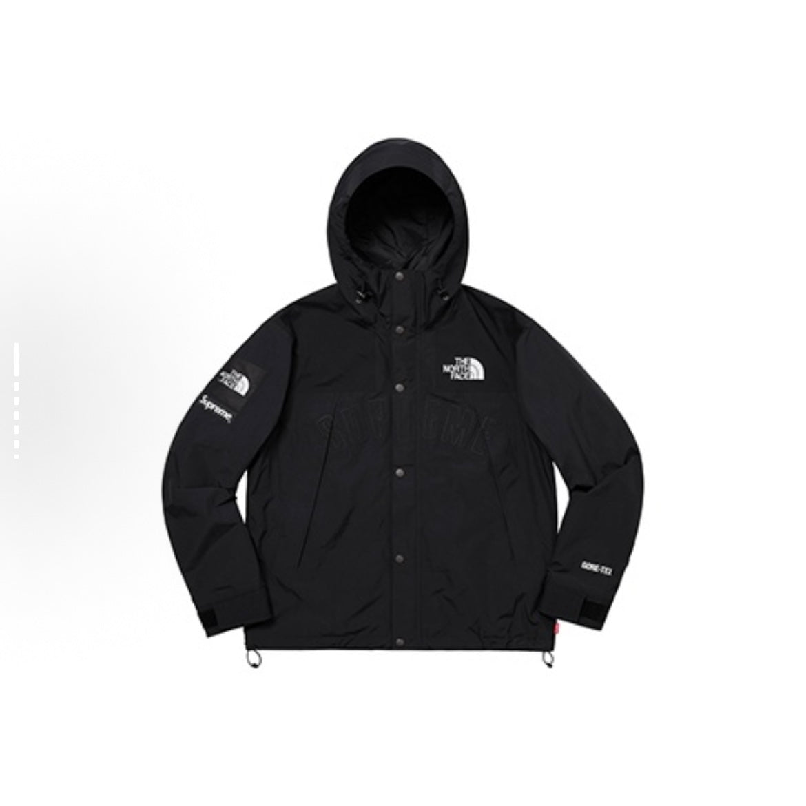 Supreme x TNF ARC Logo Mountain Parka Black | 防風防水沖鋒衣| KixBros
