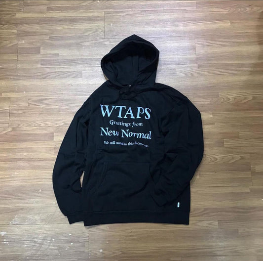 Wtaps New Normal Sweat Hoodie Black 202ATDT-HP02S
