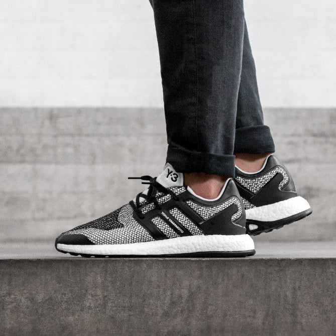 Adidas Y-3 Pure Boost White Black Silver CP9888