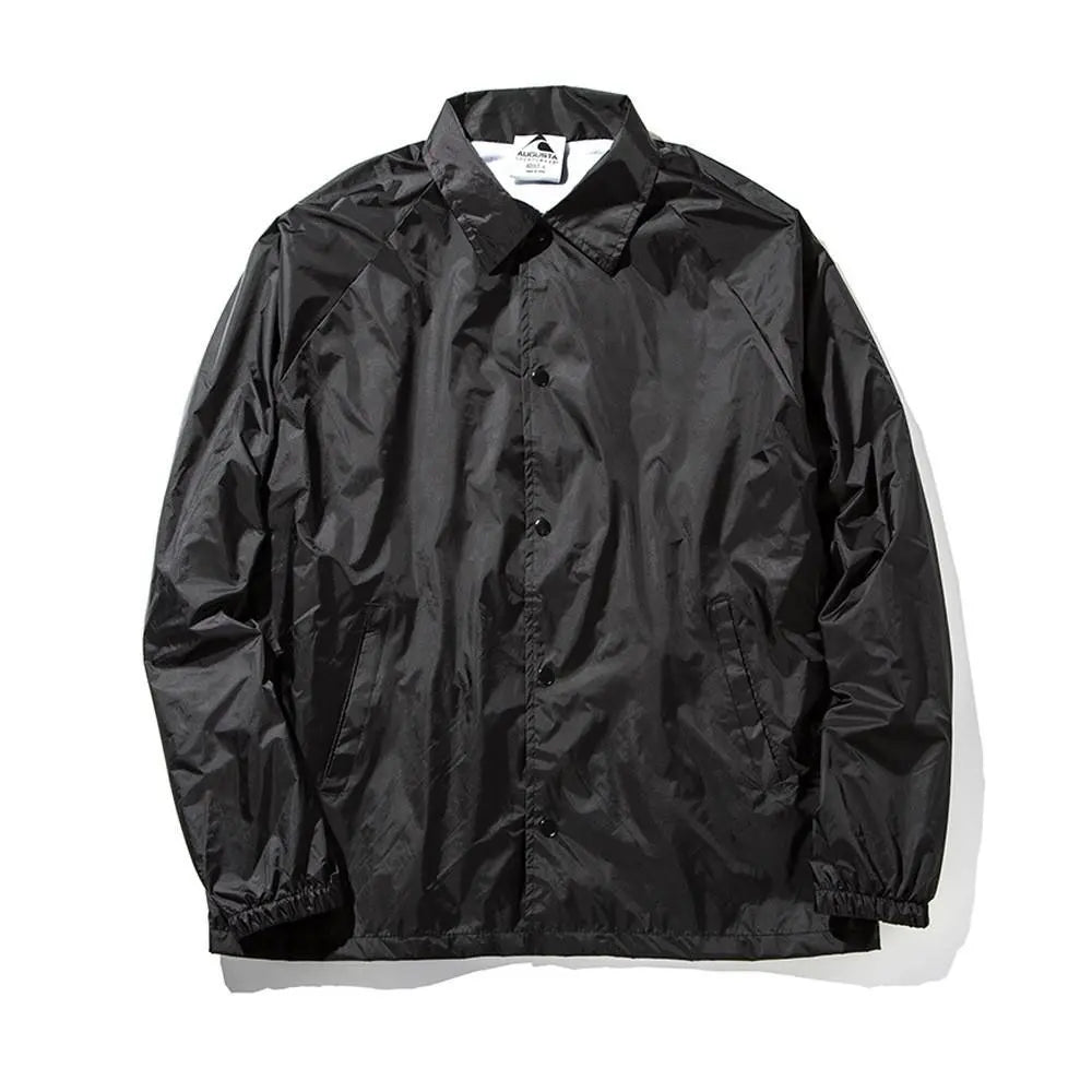 Anti Social Social Club ASSC Never Gonna Give You Up Coach Jacket Black