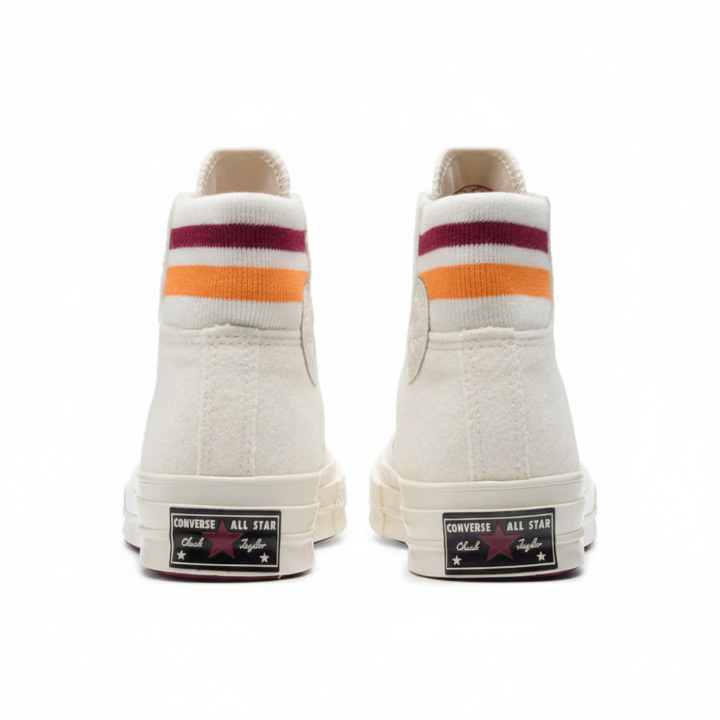 Converse Chuck Taylor All Star 1970s Hi 'White Retro' 163364C (Egret/Rhubarb/Orange Rind)