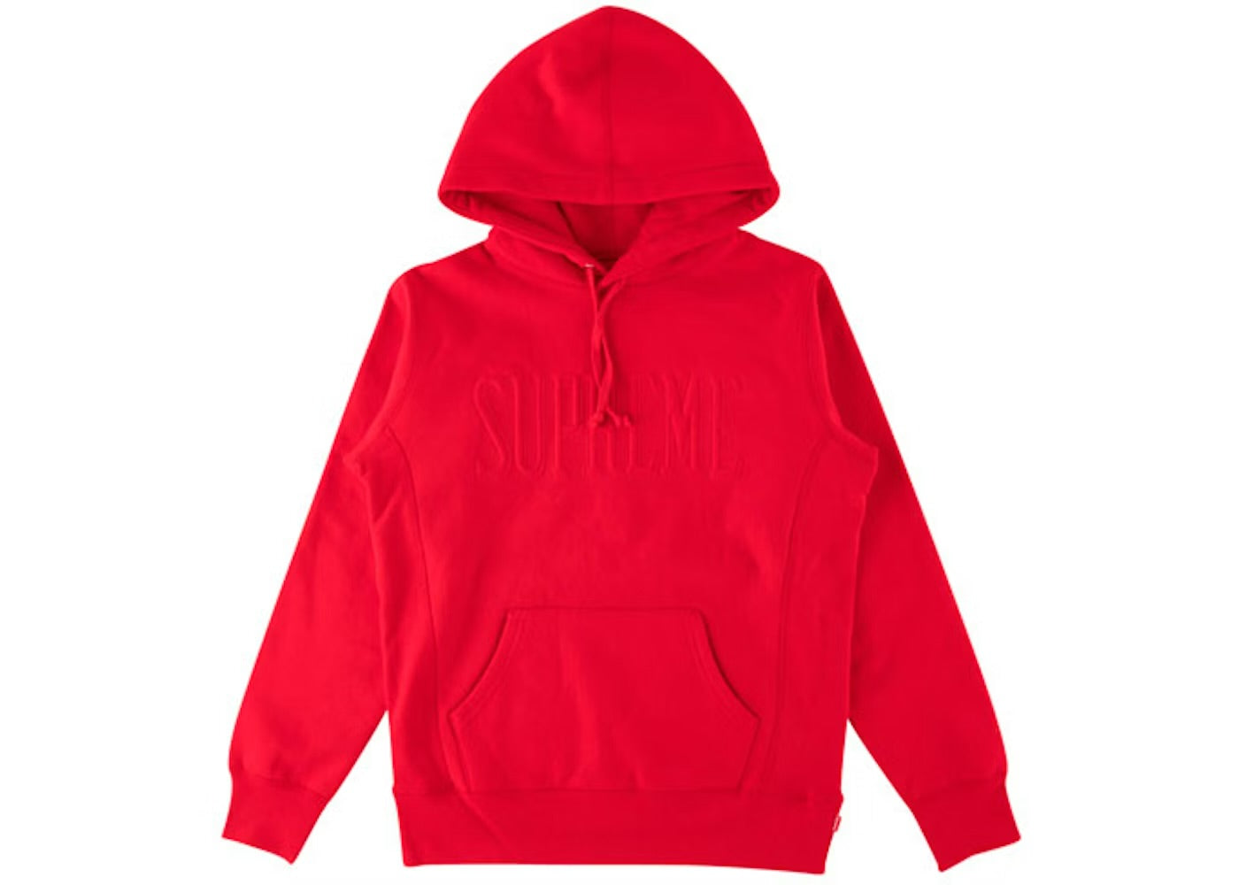 Supreme FW16 Embroidered Outline Hooded Sweatshirt