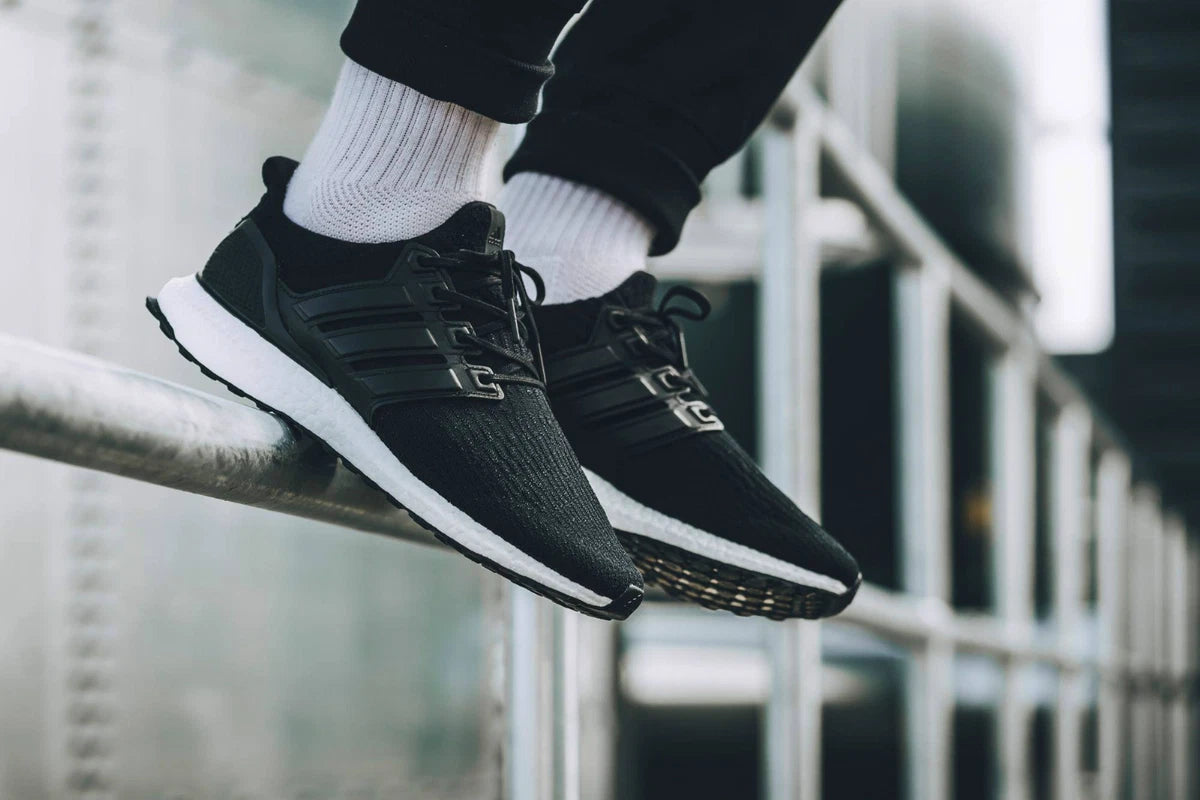 Adidas Ultra Boost 3.0 LTD Leather Cage Black BA8924 Ultraboost