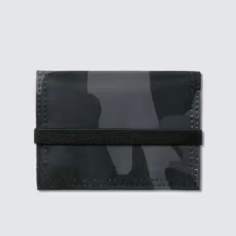 Head Porter Jungle Camo Band Card Case Black HP-3548