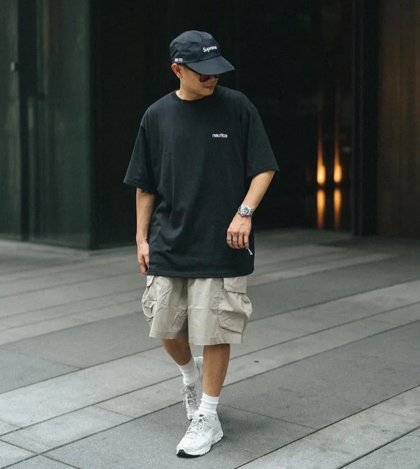 Preorder 預訂 Nautica KR 2 Pack Logo Tee SS Black + White (1 Pack 2件，一黑一白)