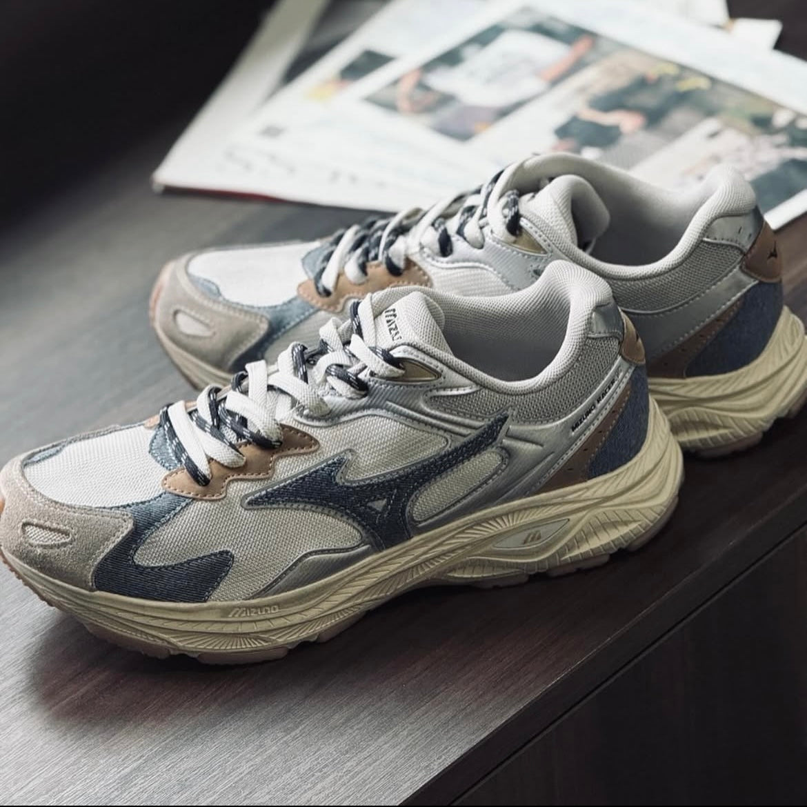 Preorder 預訂 Mizuno Racer S Denim Pack D1GH253501 牛仔布