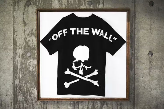 Mastermind Japan MMJ x Vans “OFF THE WALL” Tee SS Black Mastermind World MMW