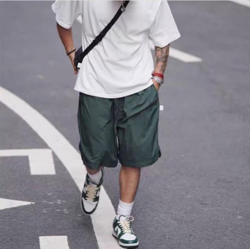 NORLN NR Nylon Waterproof Beach Shorts 防潑水沙灘褲 Black Khaki Green Grey Cement