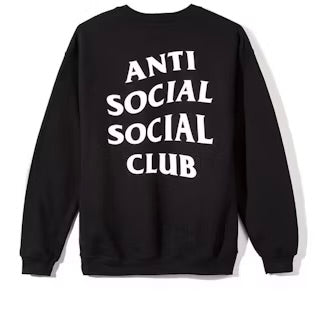 Anti Social Social Club ASSC Mind Games Sweatshirt Crewneck Black 黑色 Logo 2