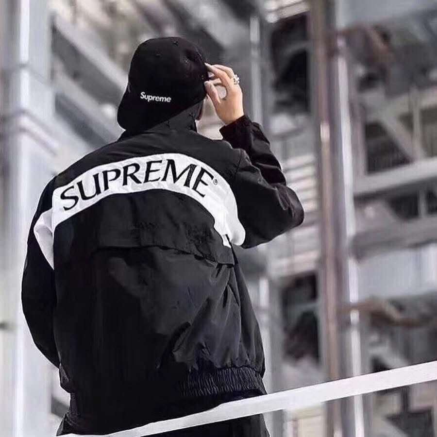 Supreme Arc Track Jacket Black M