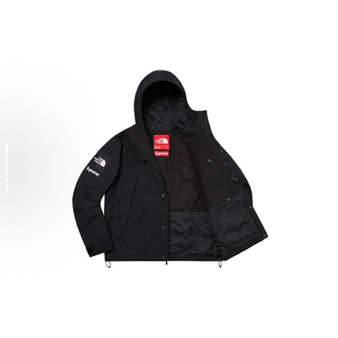 Supreme x The North Face TNF ARC Logo Mountain Parka Jacket Black Gore-Tex 防風防水沖鋒衣 黑色