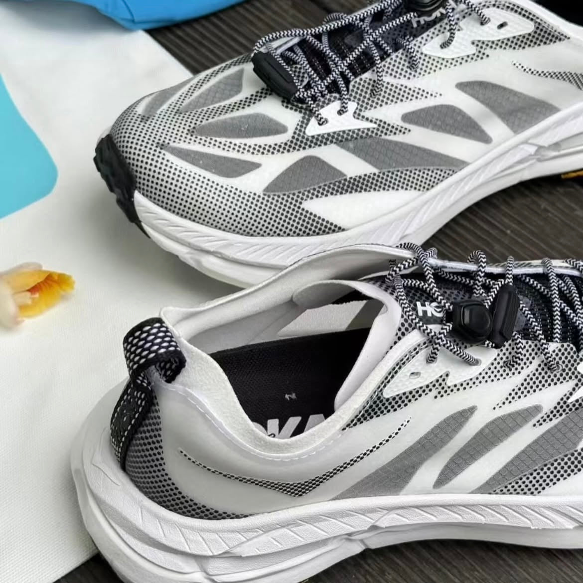 Hoka One One Mafate Speed 4 Lite TS White Black 1168971-WBLC