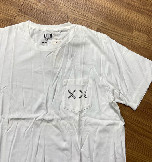 Kaws x Uniqlo UT Chum XX Pocket Tee White