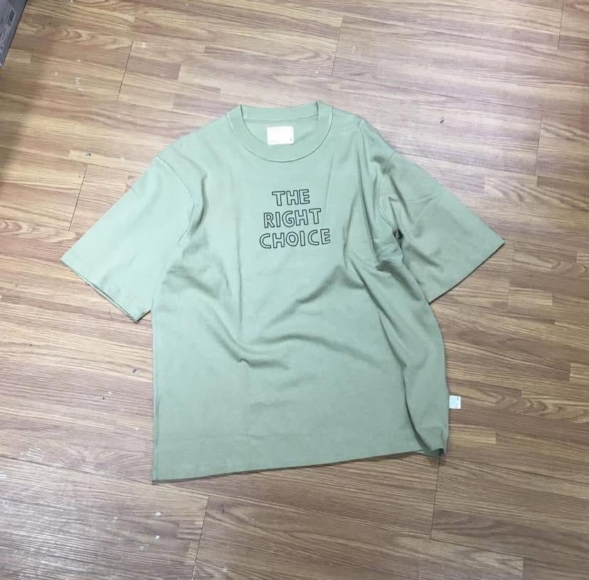Pin Sktbs Reversible Oversized Tee Olive