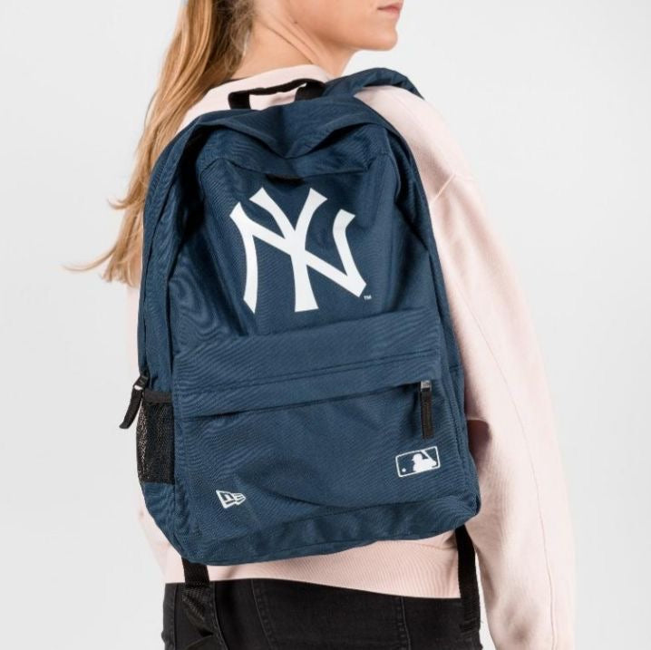 New Era MLB New York Yankees 紐約洋基 “NY” Light Backpack Navy Black 背囊 學生書包 旅行背包 結實耐磨防潑水