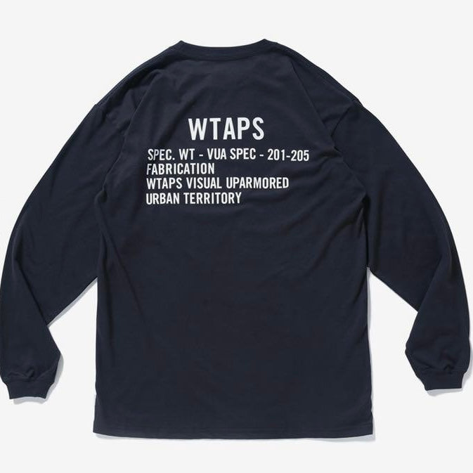 Wtaps Fabrication LS Tee Black 212PCDT-LT04S
