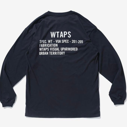 Wtaps Fabrication LS Tee Black 212PCDT-LT04S