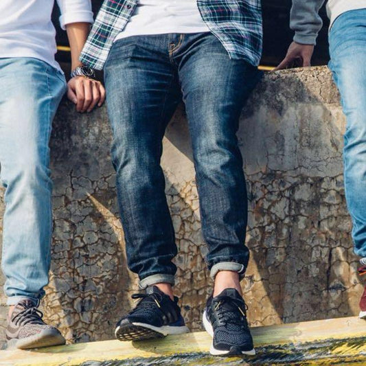 LAKH Supply Pinroll Jogger Denim 1.0 Navy 深藍色