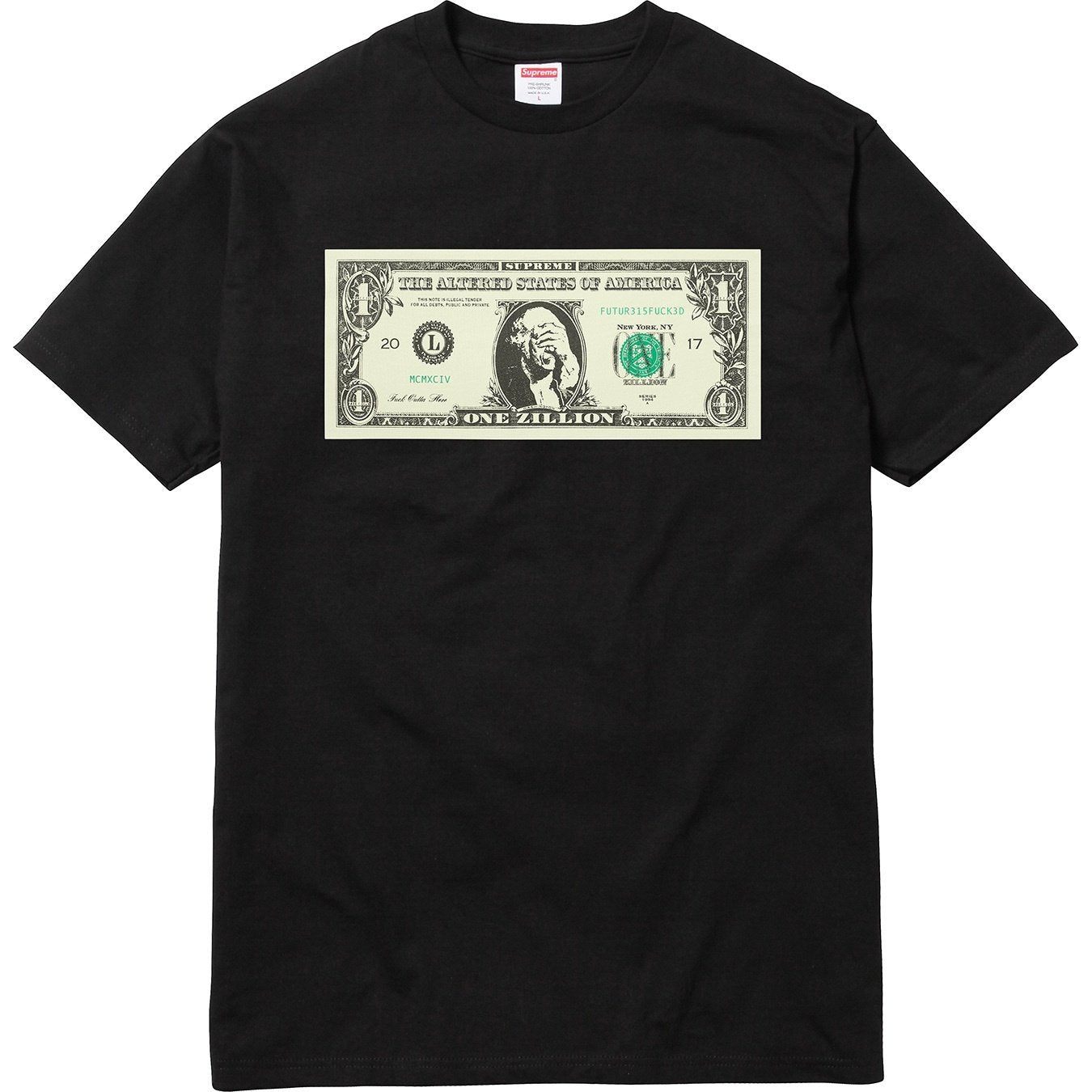 Supreme FW17 Dollar Tee