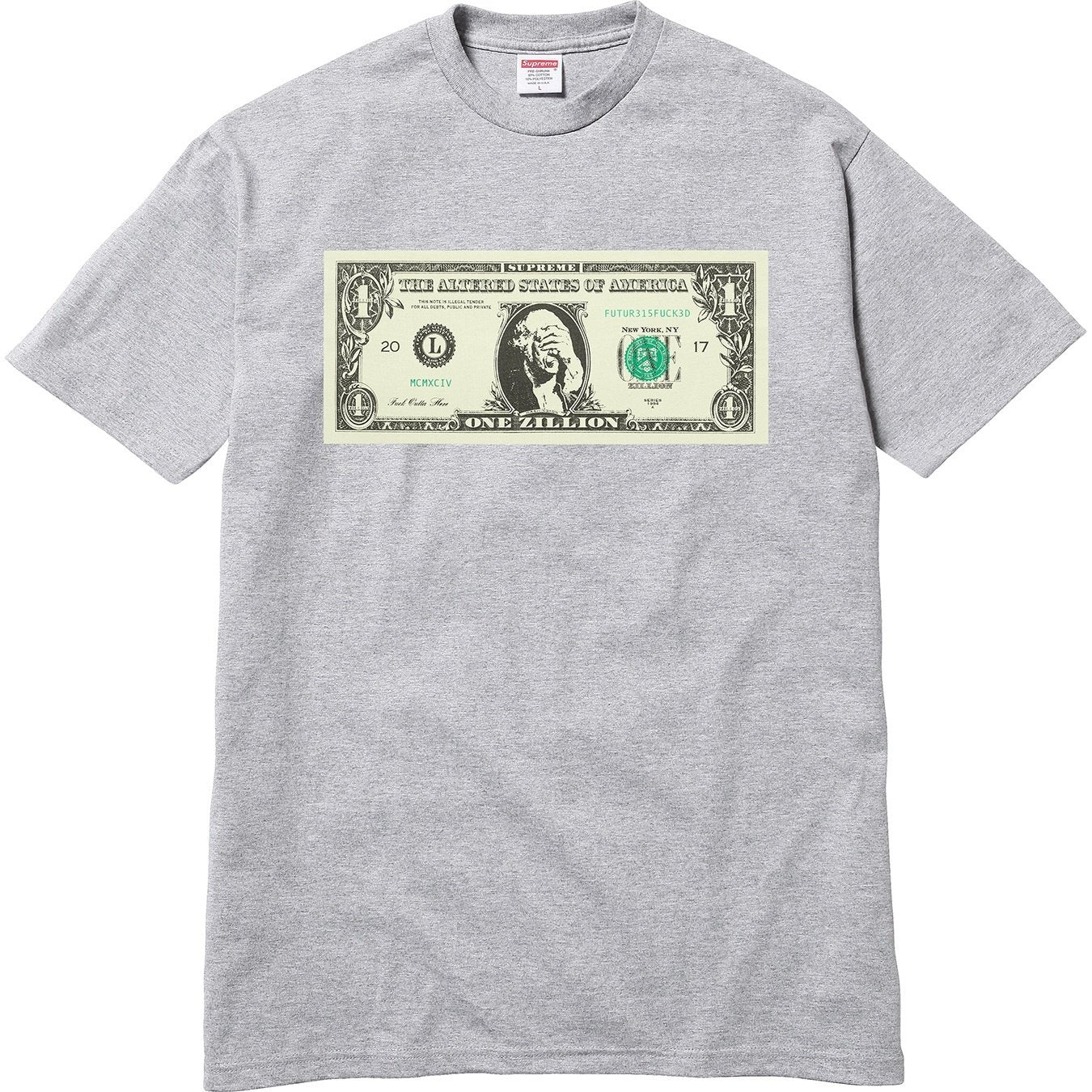 Supreme FW17 Dollar Tee