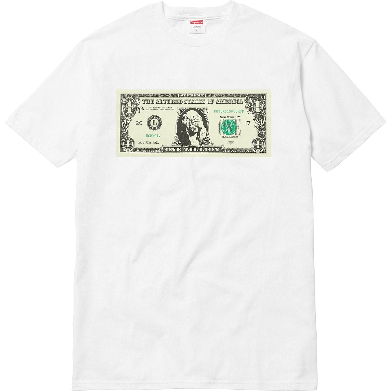 Supreme FW17 Dollar Tee