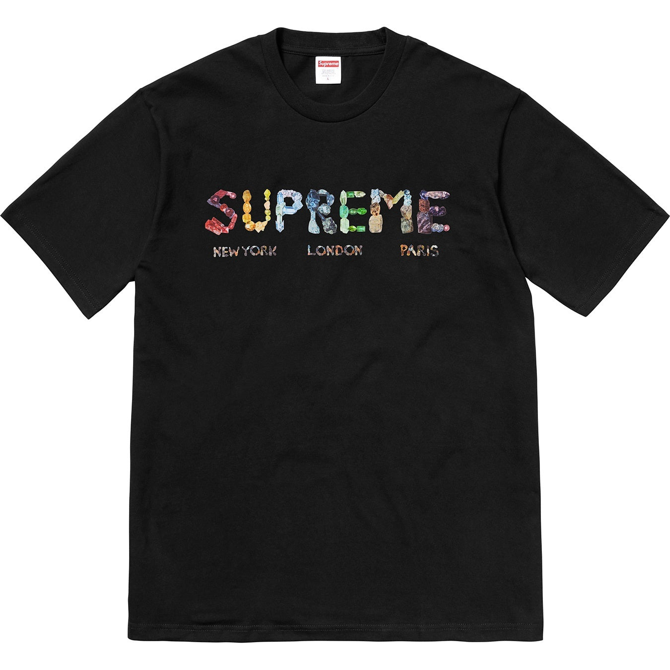 Supreme SS18 Rocks Tee (Crystals Tee)