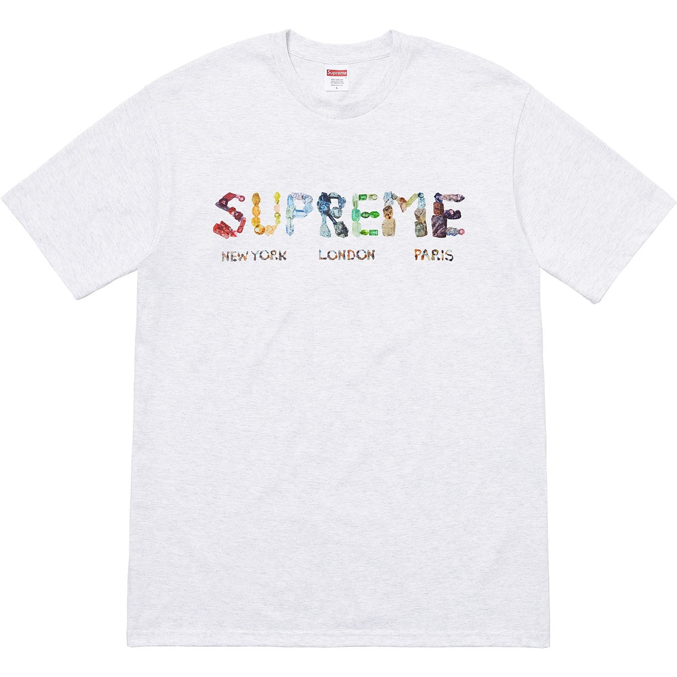 Supreme SS18 Rocks Tee (Crystals Tee)