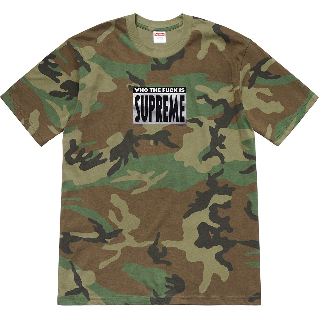Supreme SS19 Who The Fuck Tee