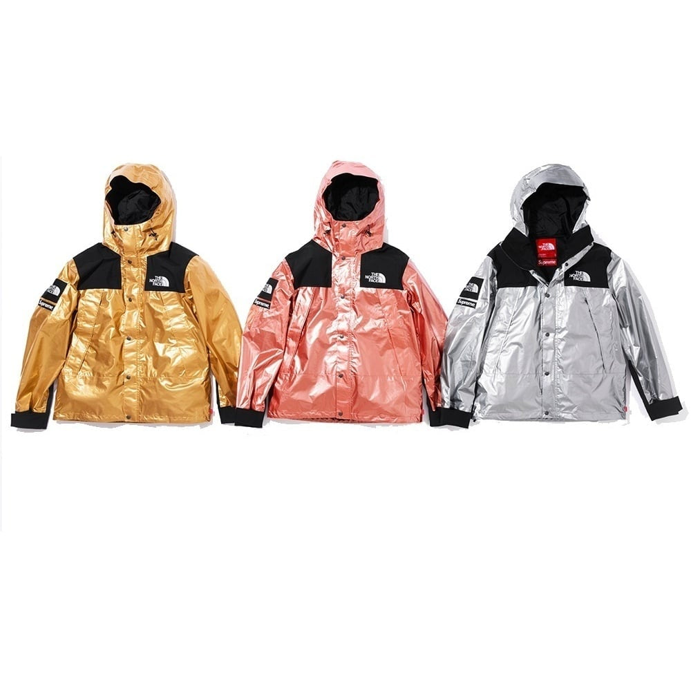 Supreme x The North Face TNF SS18 Metallic Mountain Parka Jacket