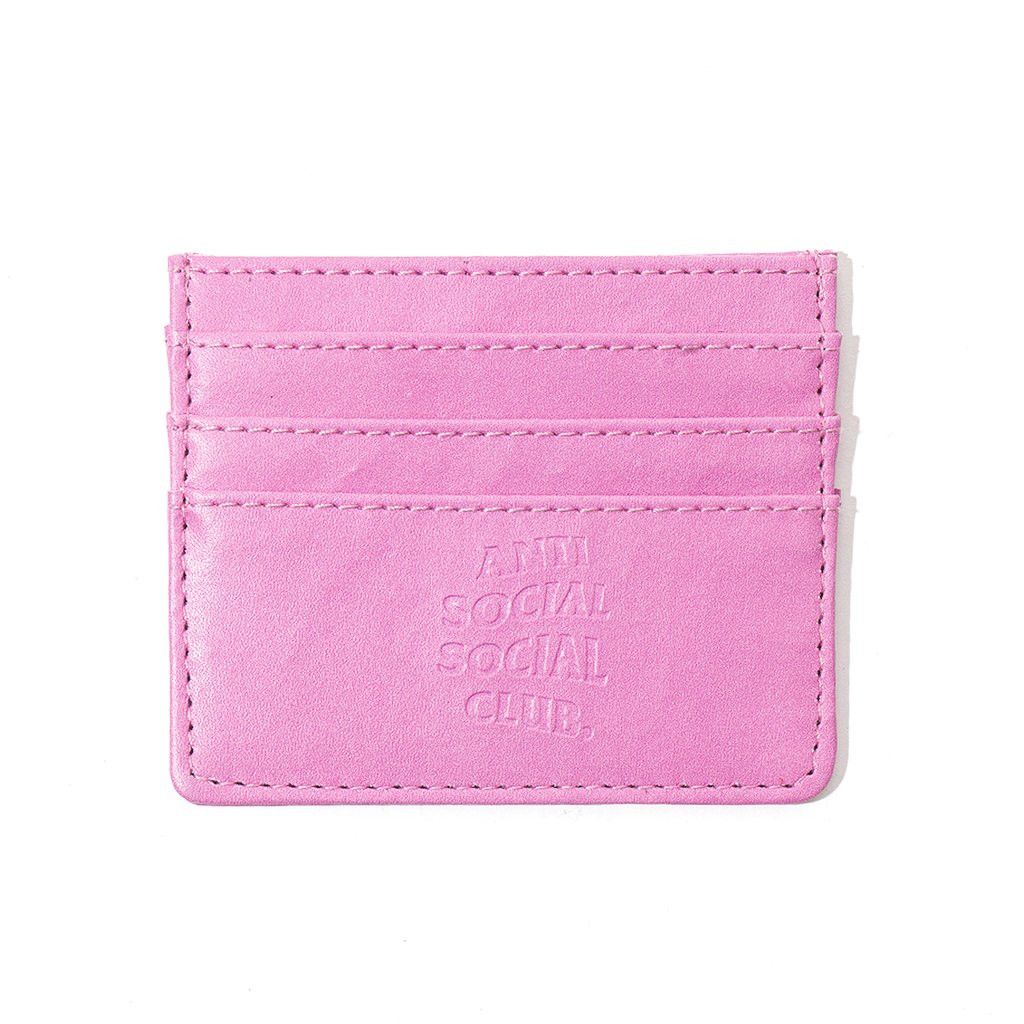 Anti Social Social Club ASSC Pink Rich Carholder Get Weird
