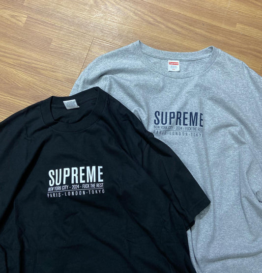 Supreme Paris Tee Black