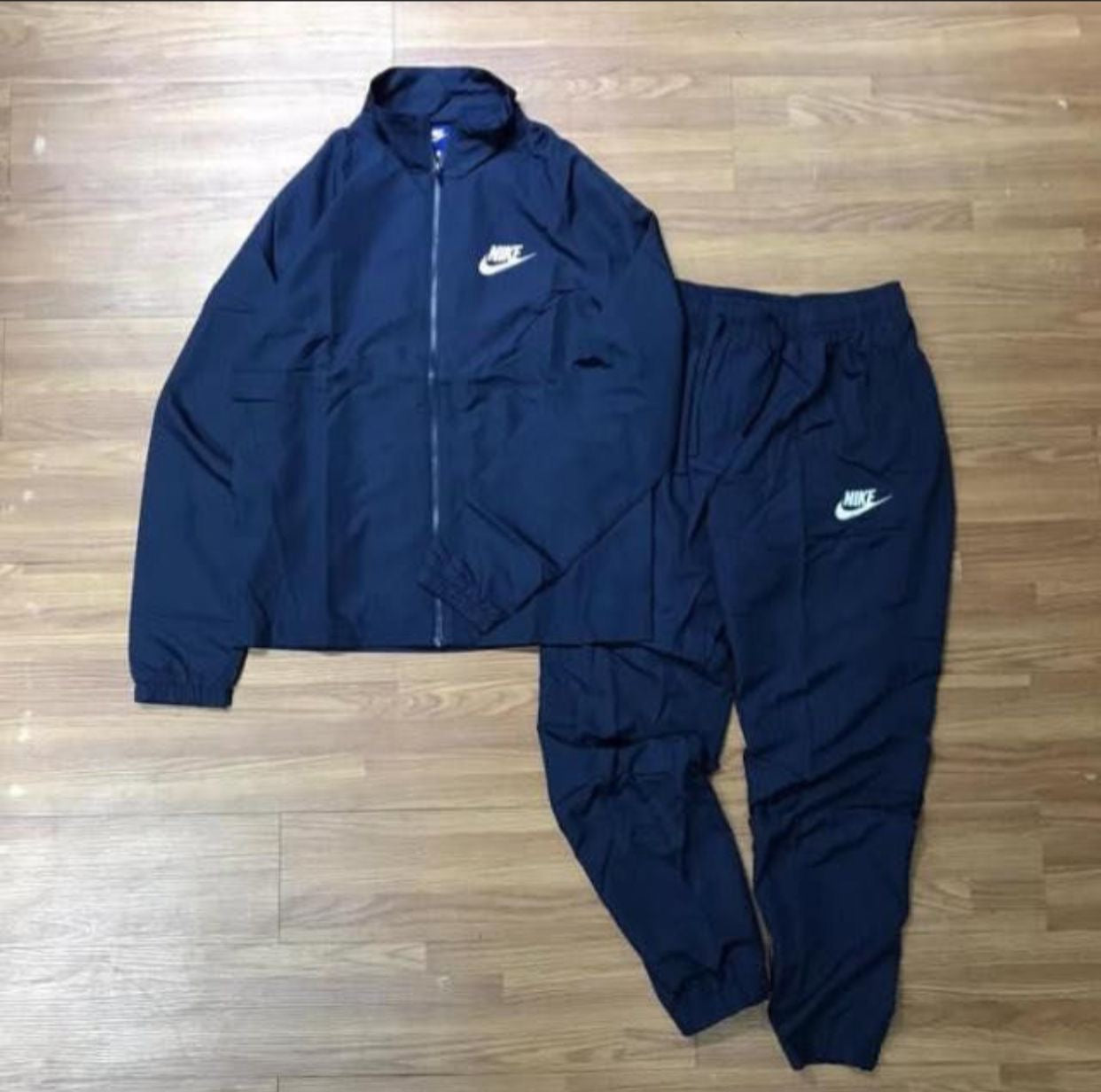 Nike Woven Tracksuit Set (Jacket + Pant) Navy 861778-451
