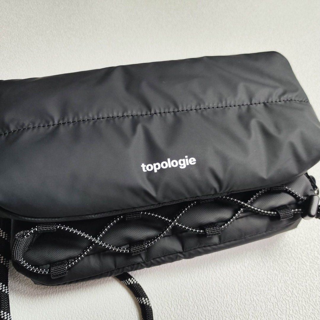 Preorder 預訂 Topologie Bottle Sacoche Puffer Bag Black 防水布料+防水拉鏈