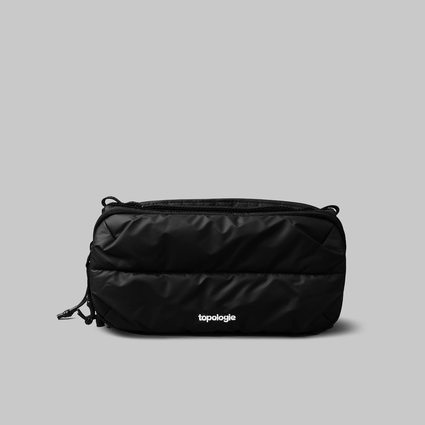 Preorder 預訂 Topologie Bottle Sacoche Puffer Bag Black 防水布料+防水拉鏈