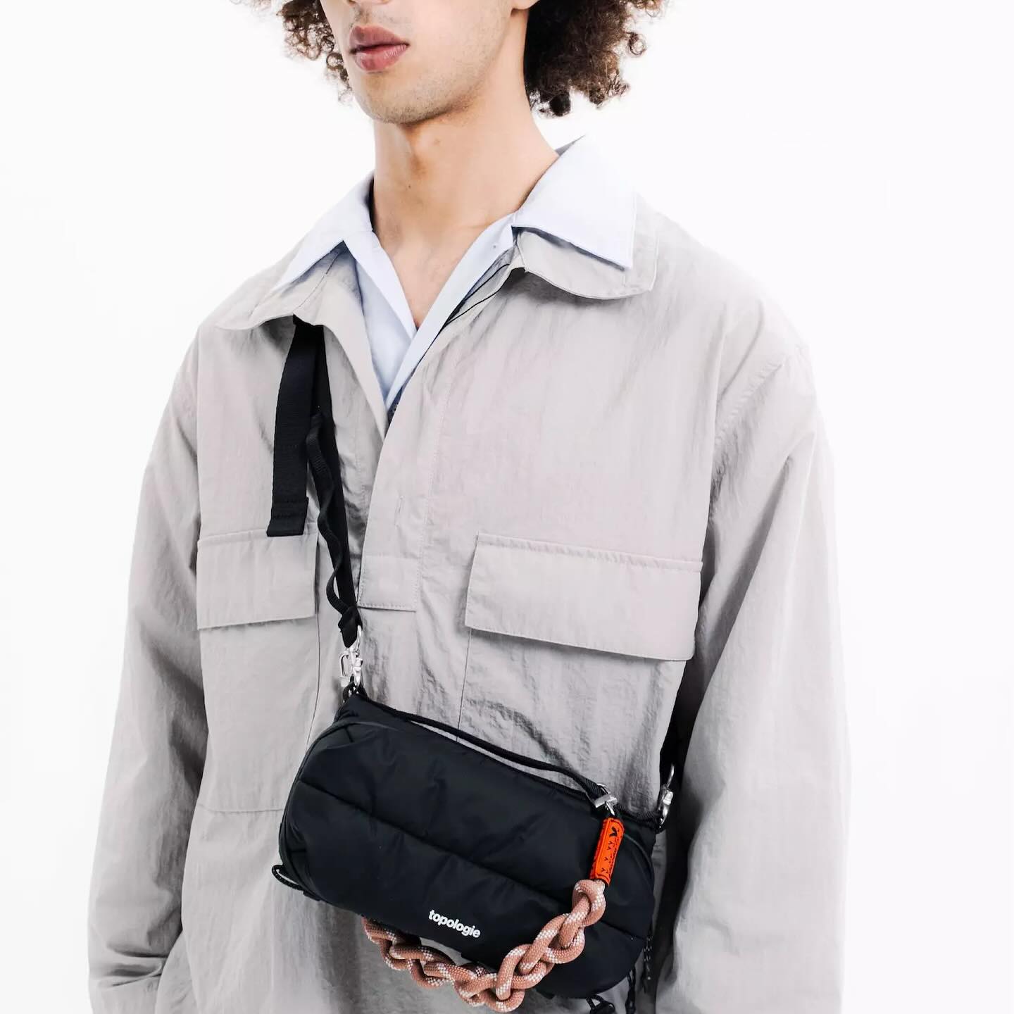 Preorder 預訂 Topologie Bottle Sacoche Puffer Bag Black 防水布料+防水拉鏈