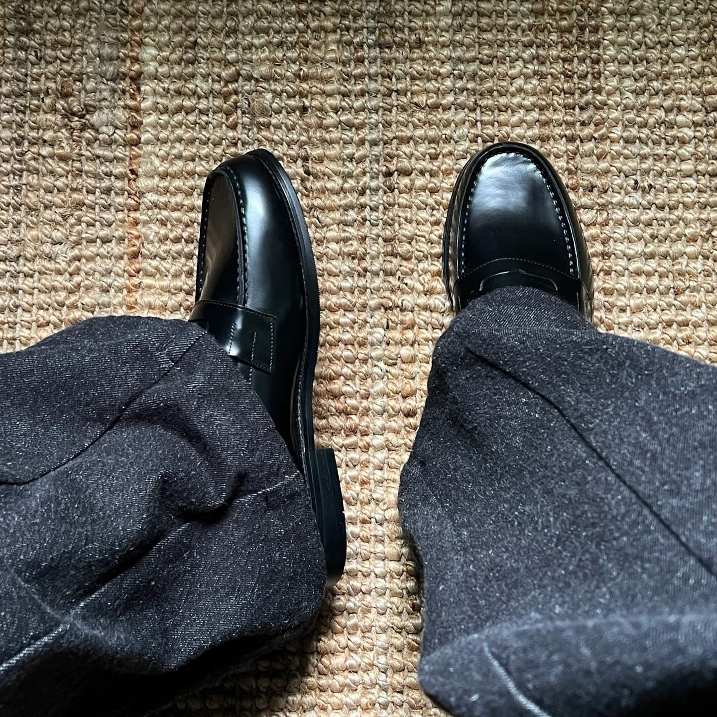 Preorder 預訂 Type 1 Leather Loafers Black 人造皮革樂福鞋 黑色