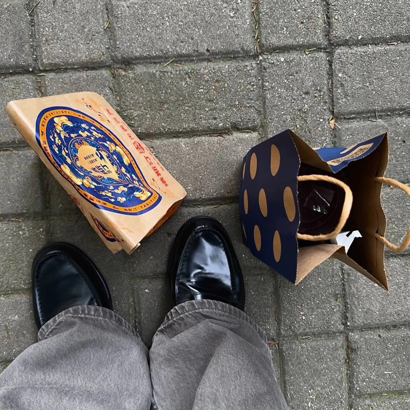 Preorder 預訂 Type 1 Leather Loafers Black 人造皮革樂福鞋 黑色