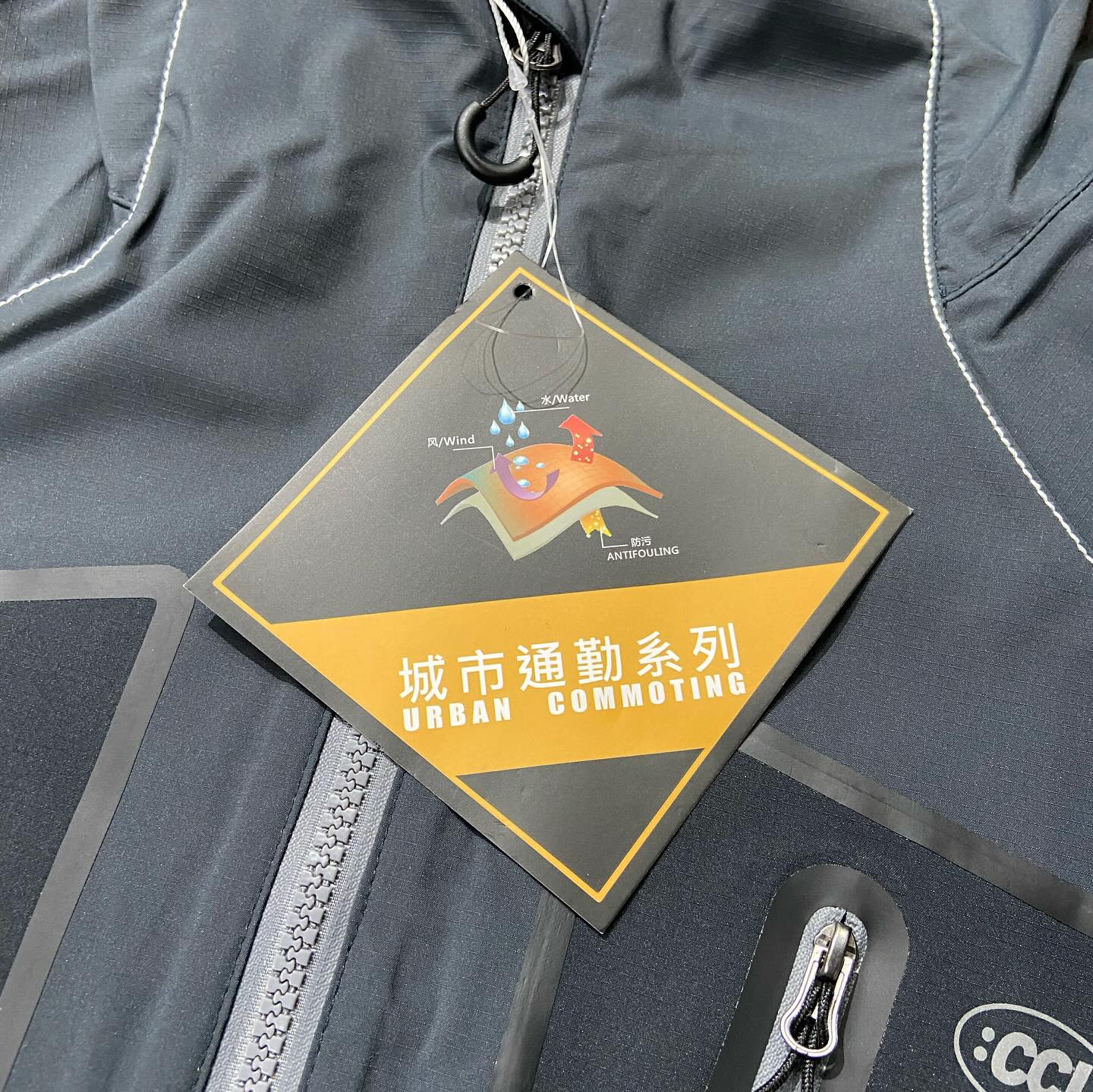 Preorder 預訂 :CCL Waterproof Jacket Black 暴雨級三防硬殼式衝鋒衣 黑色