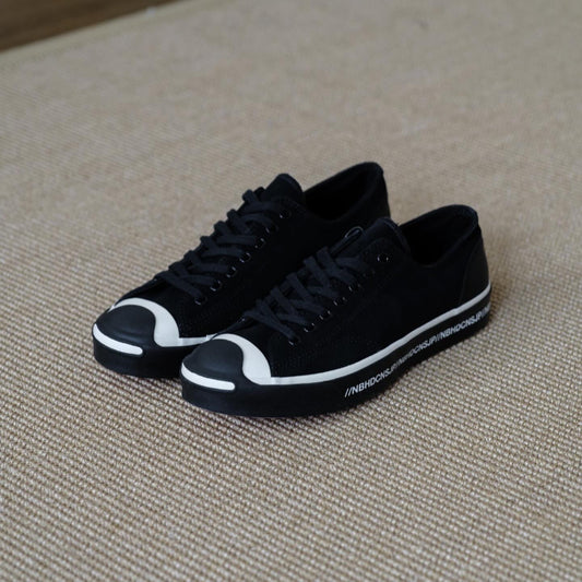 Neighborhood NBHD x Converse Jack Purcell "抵抗" Black 165604C 黑魂