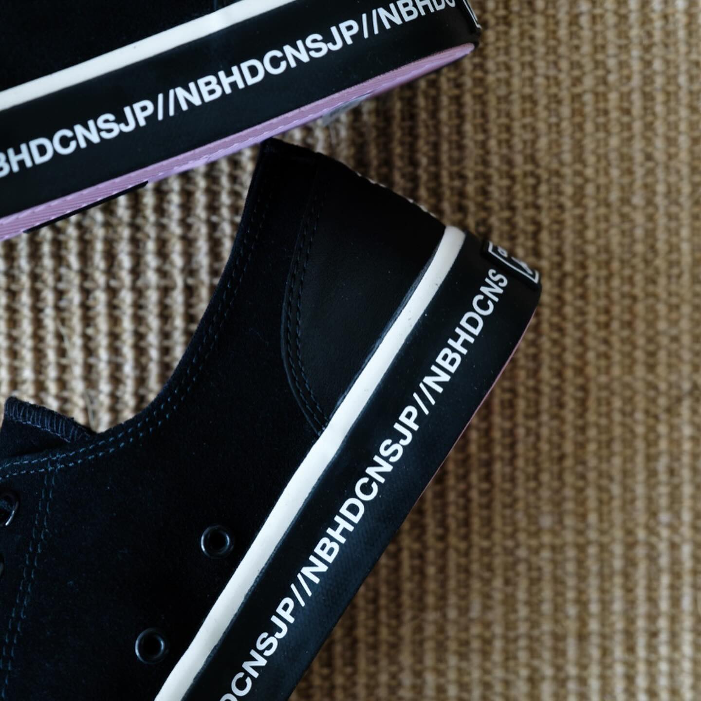 Neighborhood NBHD x Converse Jack Purcell "抵抗" Black 165604C 黑魂