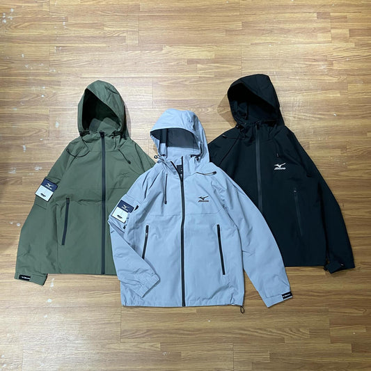 Mizuno Waterproof Mountain Patch Jacket 暴雨級防水硬殼式衝鋒衣