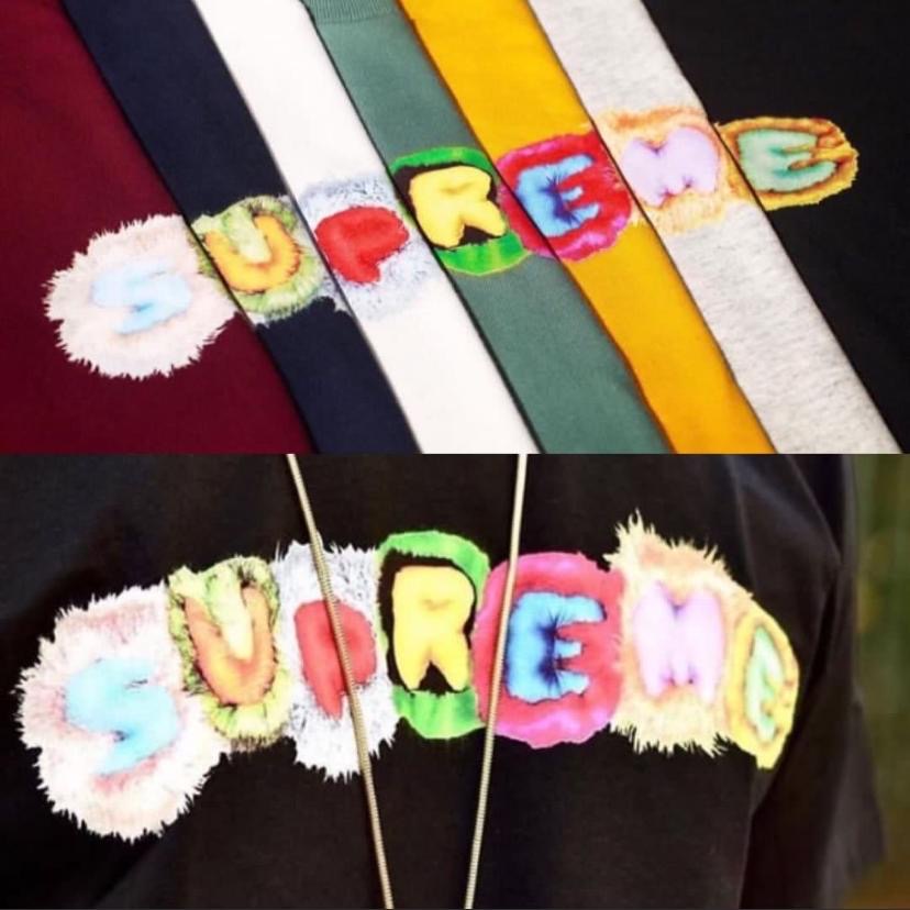 Supreme Pillows Tee Black Grey