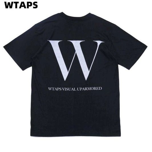 Wtaps W SS Tee Black 201PCDT-ST16S