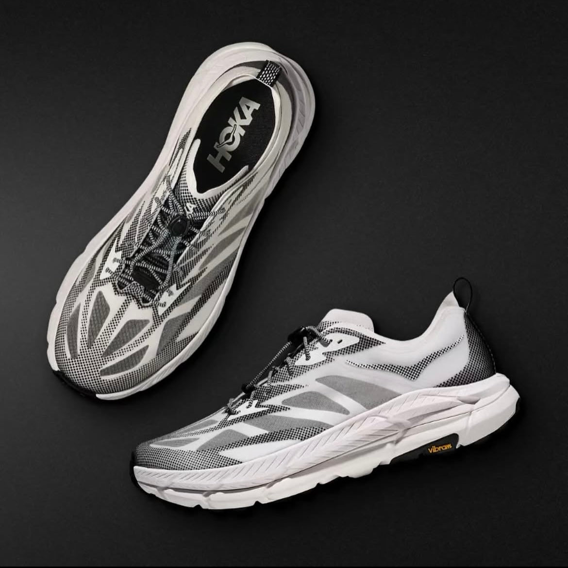 Hoka One One Mafate Speed 4 Lite TS White Black 1168971-WBLC