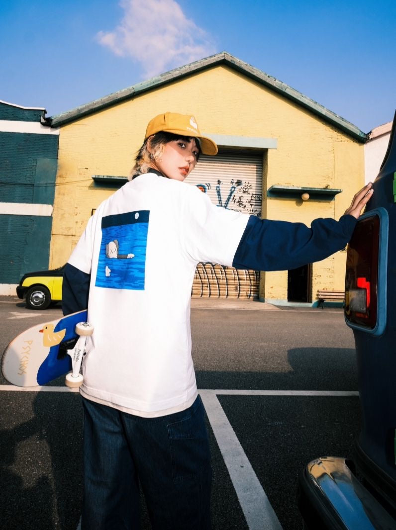 Kaws x Uniqlo UT Artbook Cover Tee White