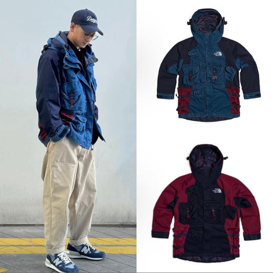 Preorder 預訂 The North Face TNF Urban Exploration Utility Denim Jacket Indigo NF0A7W96DF7 Dark Navy Red NF0A7W96DG7