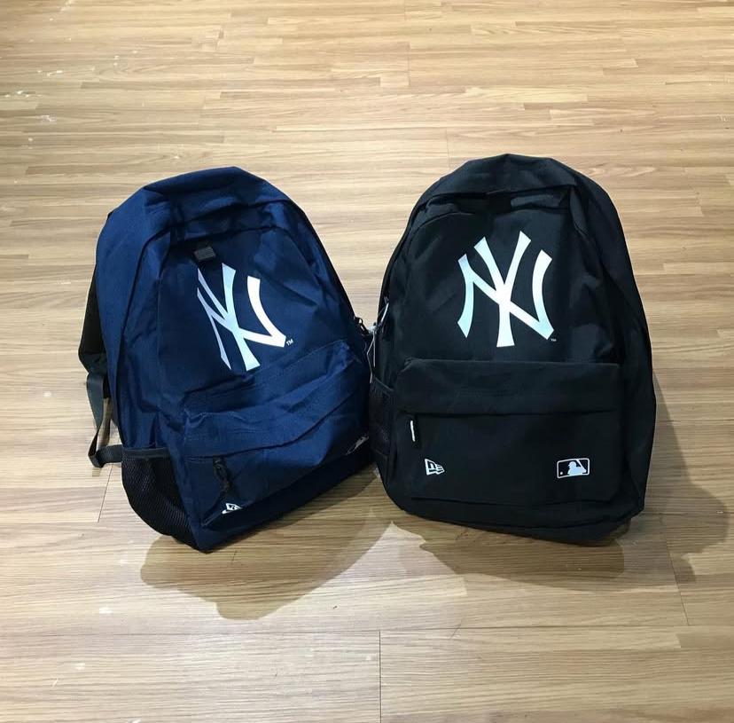New Era MLB New York Yankees 紐約洋基 “NY” Light Backpack Navy Black 背囊 學生書包 旅行背包 結實耐磨防潑水