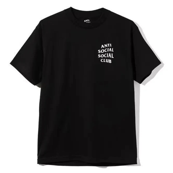 Anti Social Social Club ASSC x Kkoch Tee Black 桃花