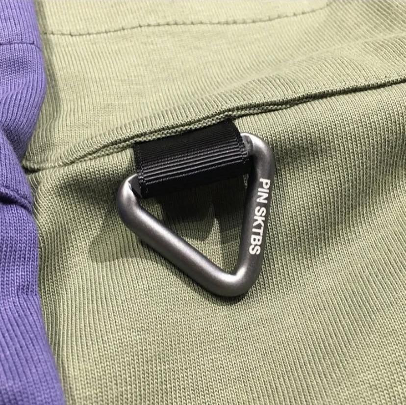Pin Sktbs Waterproof Pocket Tee Purple Mountain Green Sand White