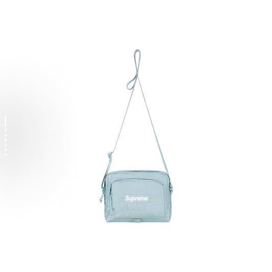 Supreme SS19 Shoulder Bag Ice Blue Cordura Fabric